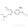 Chlorhydrate de proparacaïne CAS 5875-06-9